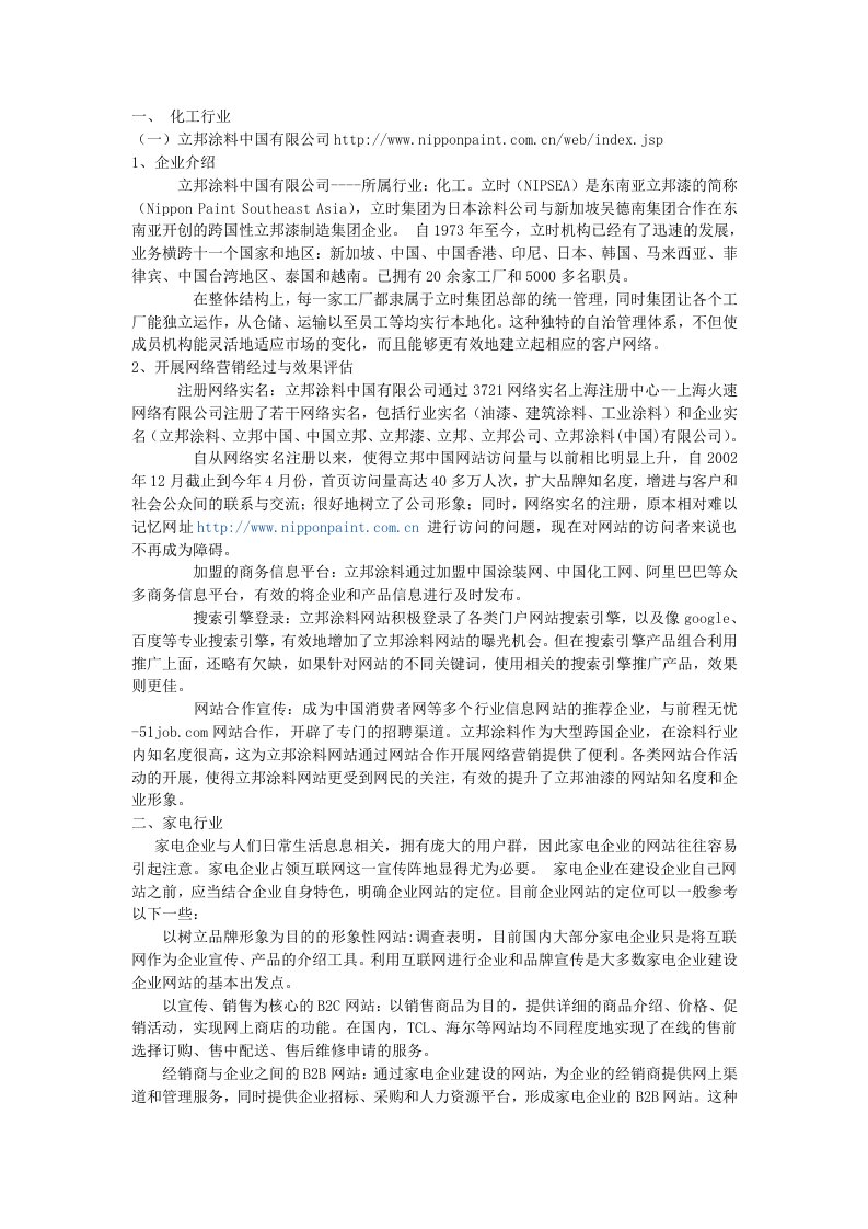 企业网络营销典型案例21