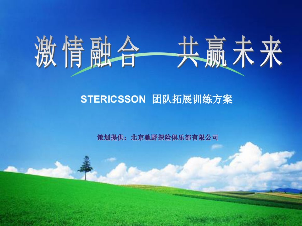 STERICSSON团队拓展训练方案