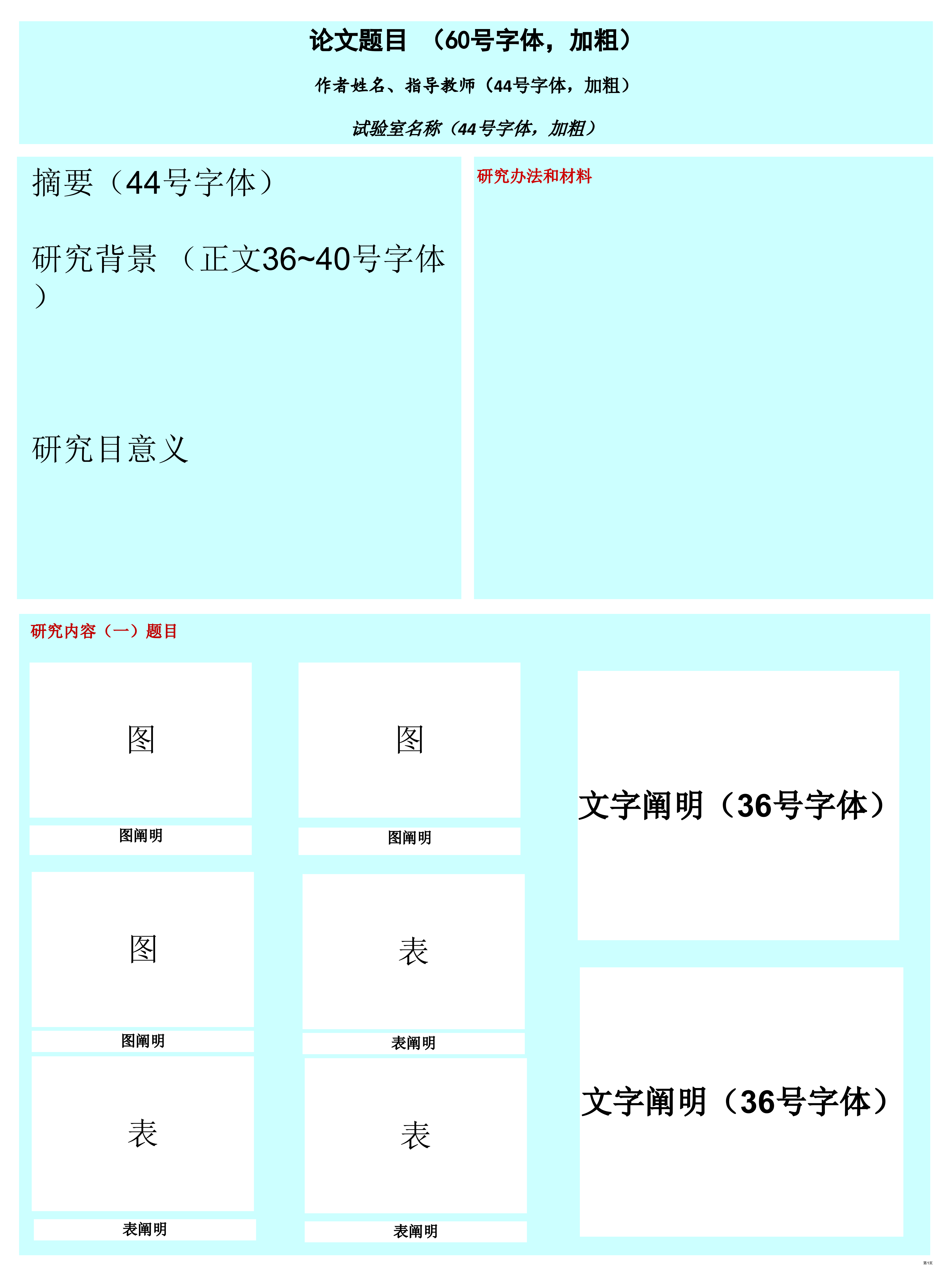 论文题目60号字体加粗作者姓名指导教师44号字市公开课金奖市赛课一等奖课件