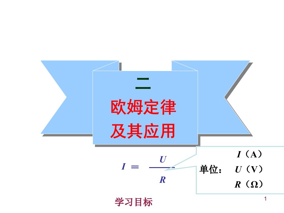 第七章_二_欧姆定律及其应用优质课教学课件