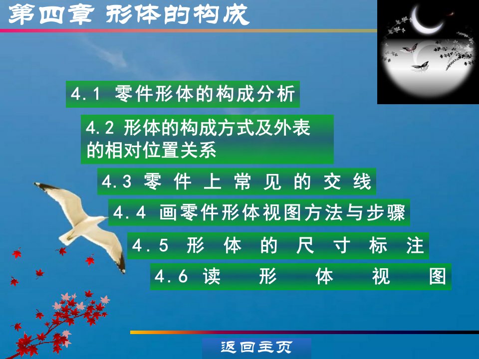 机械制图零件形体的构成分析ppt课件