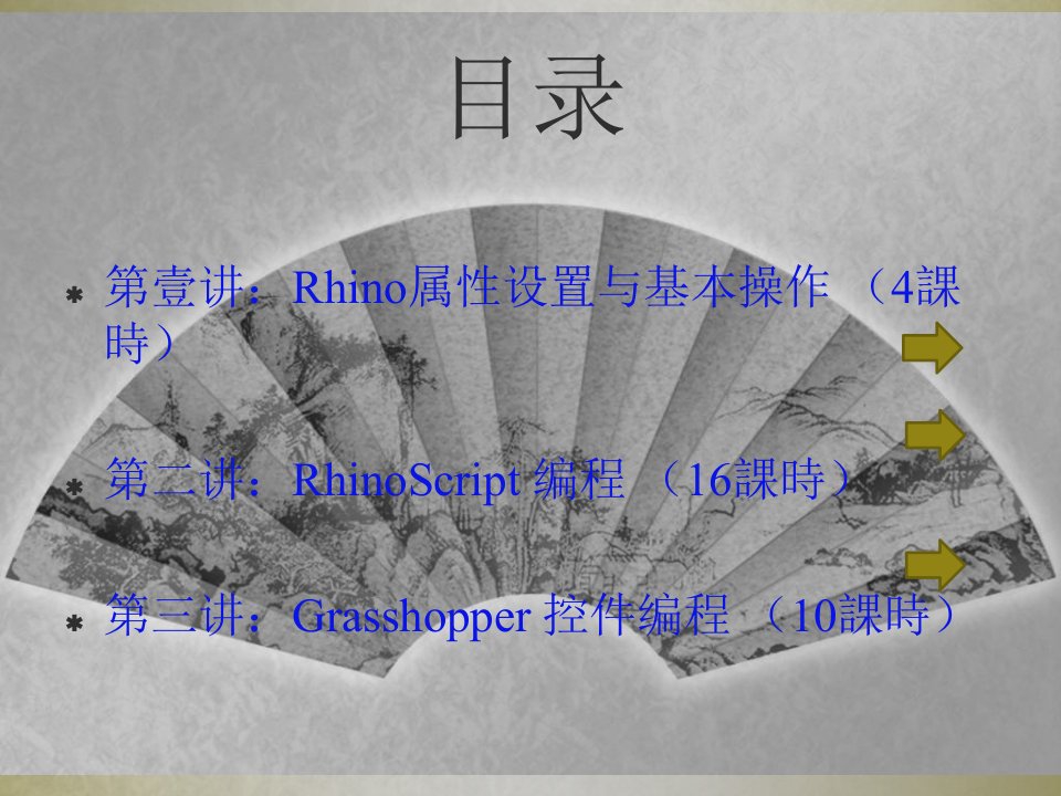 犀牛教程grasshopperRhion