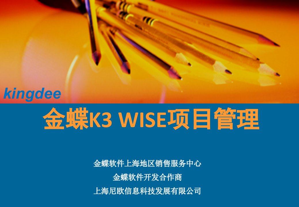 金蝶K3-WISE项目管理