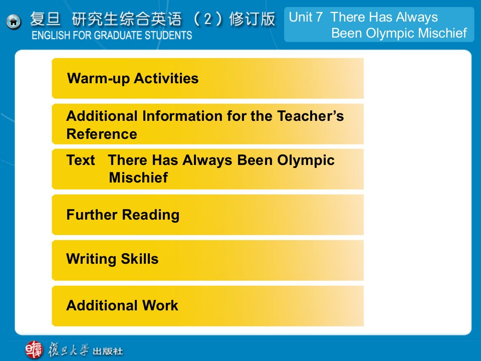 【研究生英语】研究生综合英语B2Unit7PPT课件