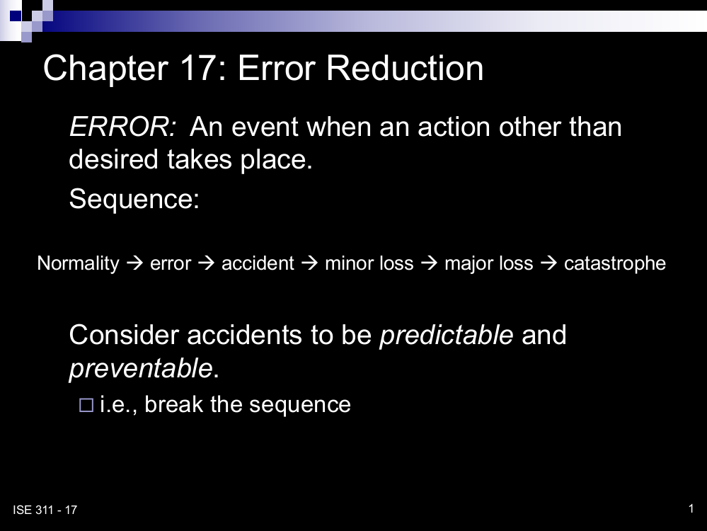 Chapter-19-Error-Reduction---Mercer-University19章误差减少美世大学-21页PPT