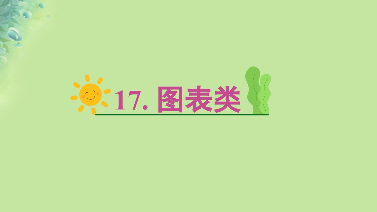 2025版高考英语一轮总复习主题写作专项训练第一部分应用文写作第二节18类必背常考文体17.图表类课件新人教版