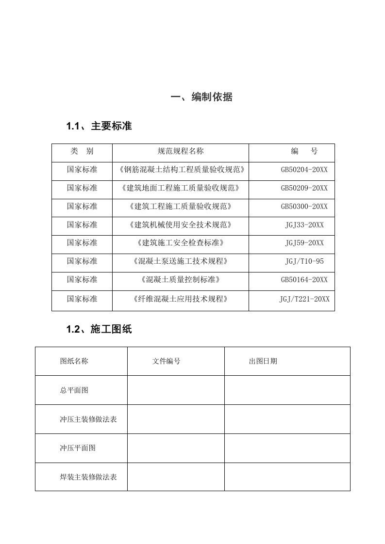 建筑工程管理-地坪施工方案