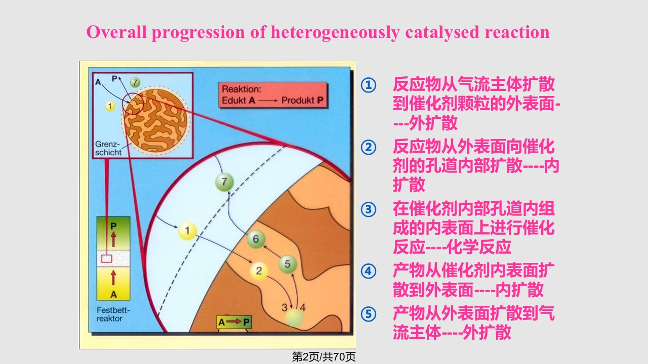 气固相催化反应宏观动力学