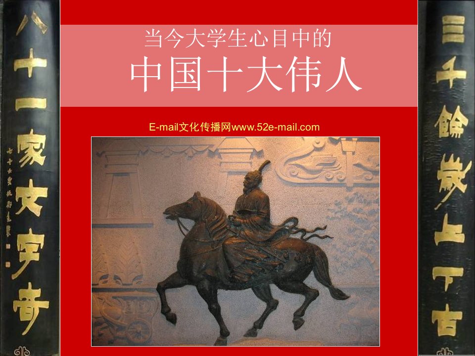 中国十大伟人-课件【PPT演示稿】