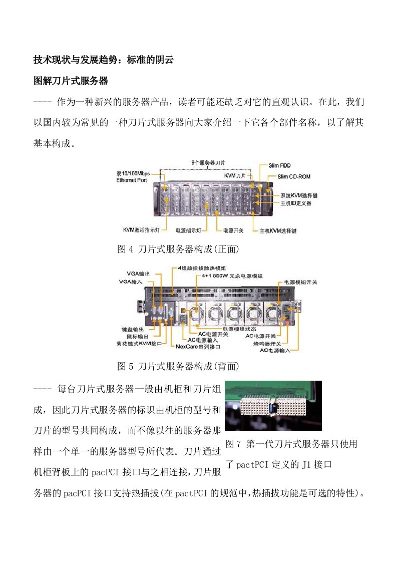 推荐-刀片服务器的基础知识