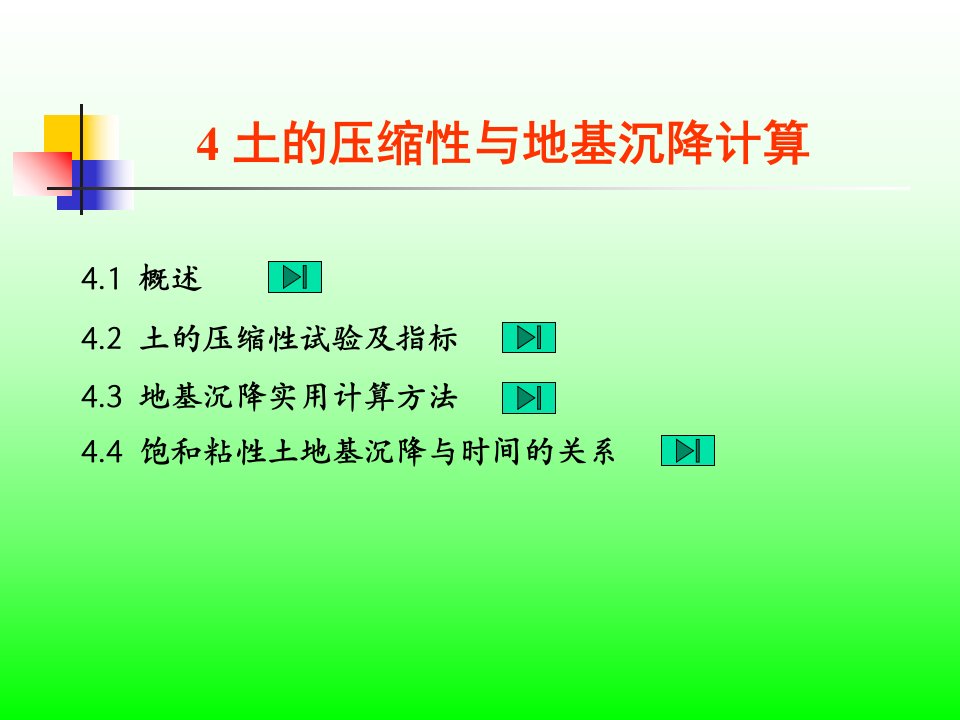 最新土力学与地基基础04土的压缩性与地基沉降计算ppt课件