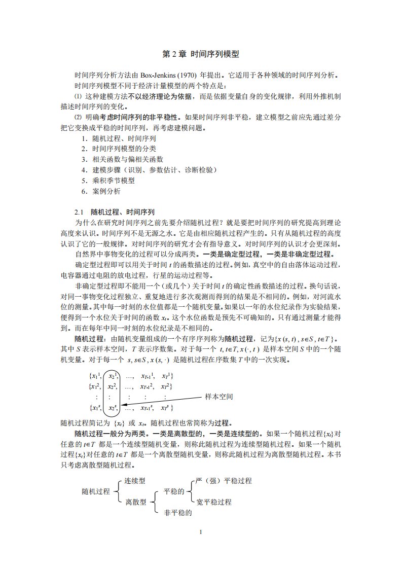 计量经济学软件EViews10.0应用教程-陈昭-讲义09时间序列模型(0)