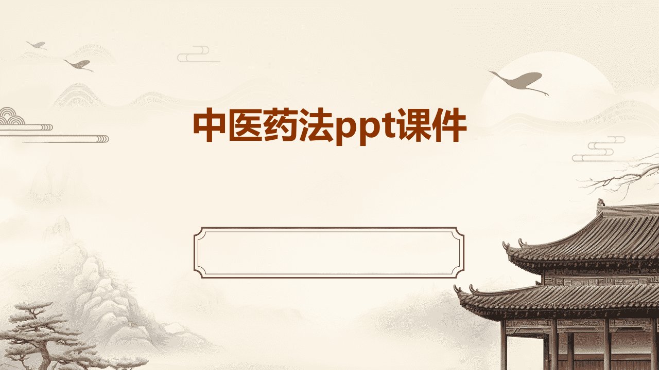 中医药法ppt课件