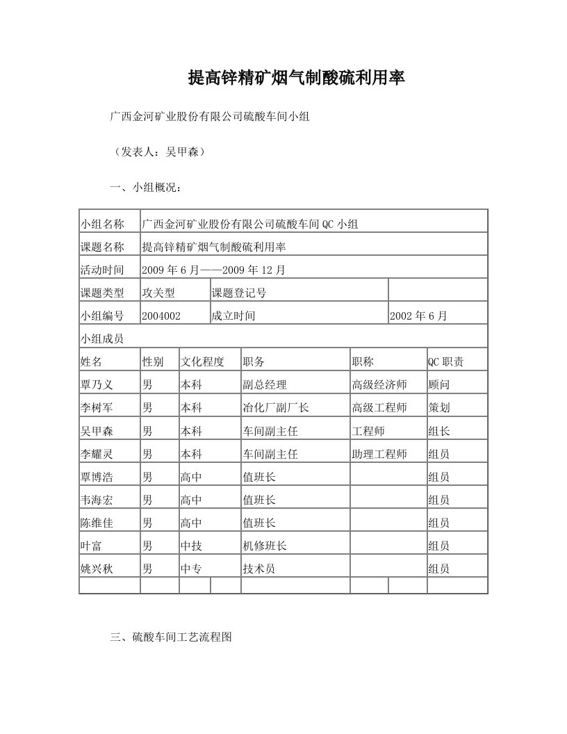 减少制酸尾气冒白烟现象