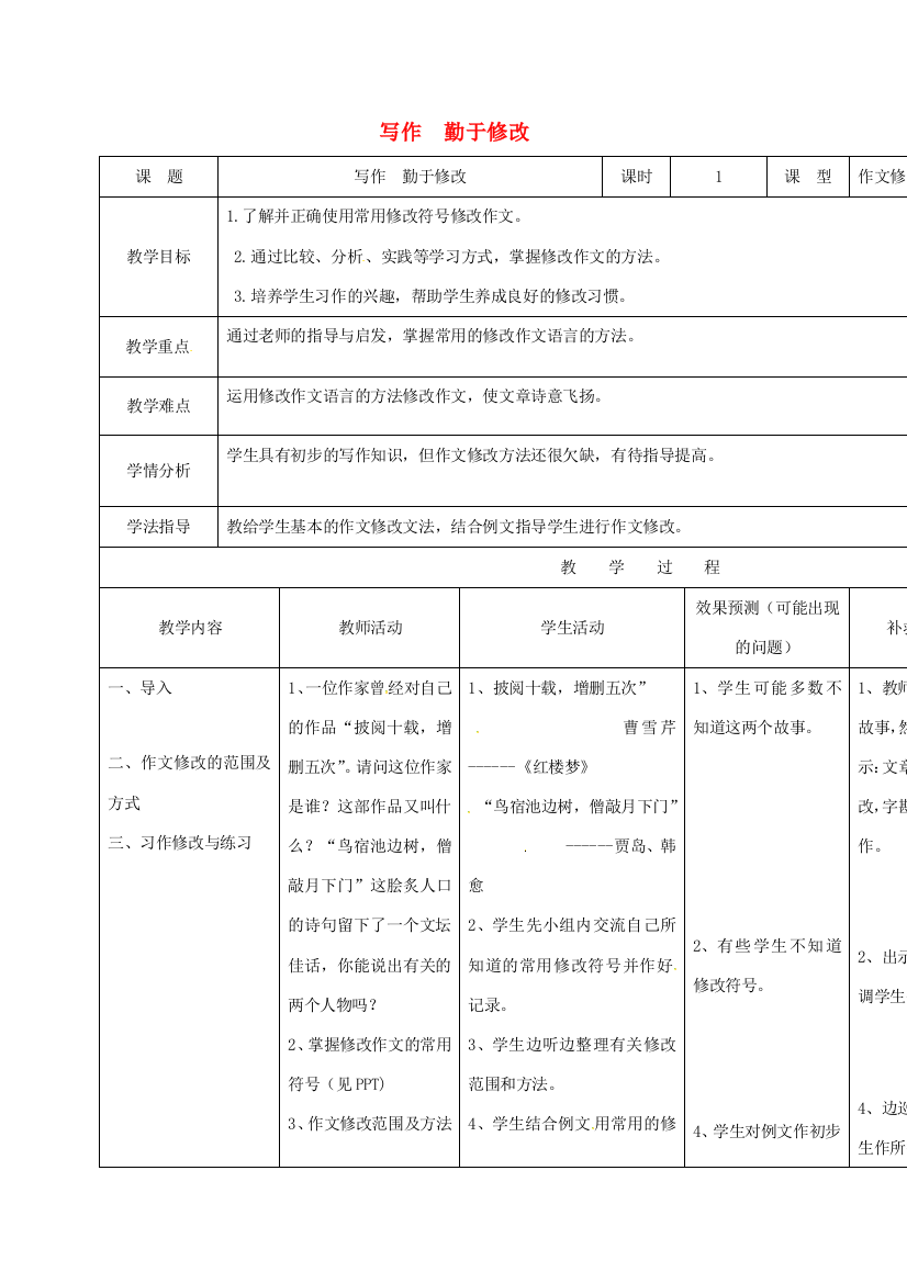 小学七年级语文下册