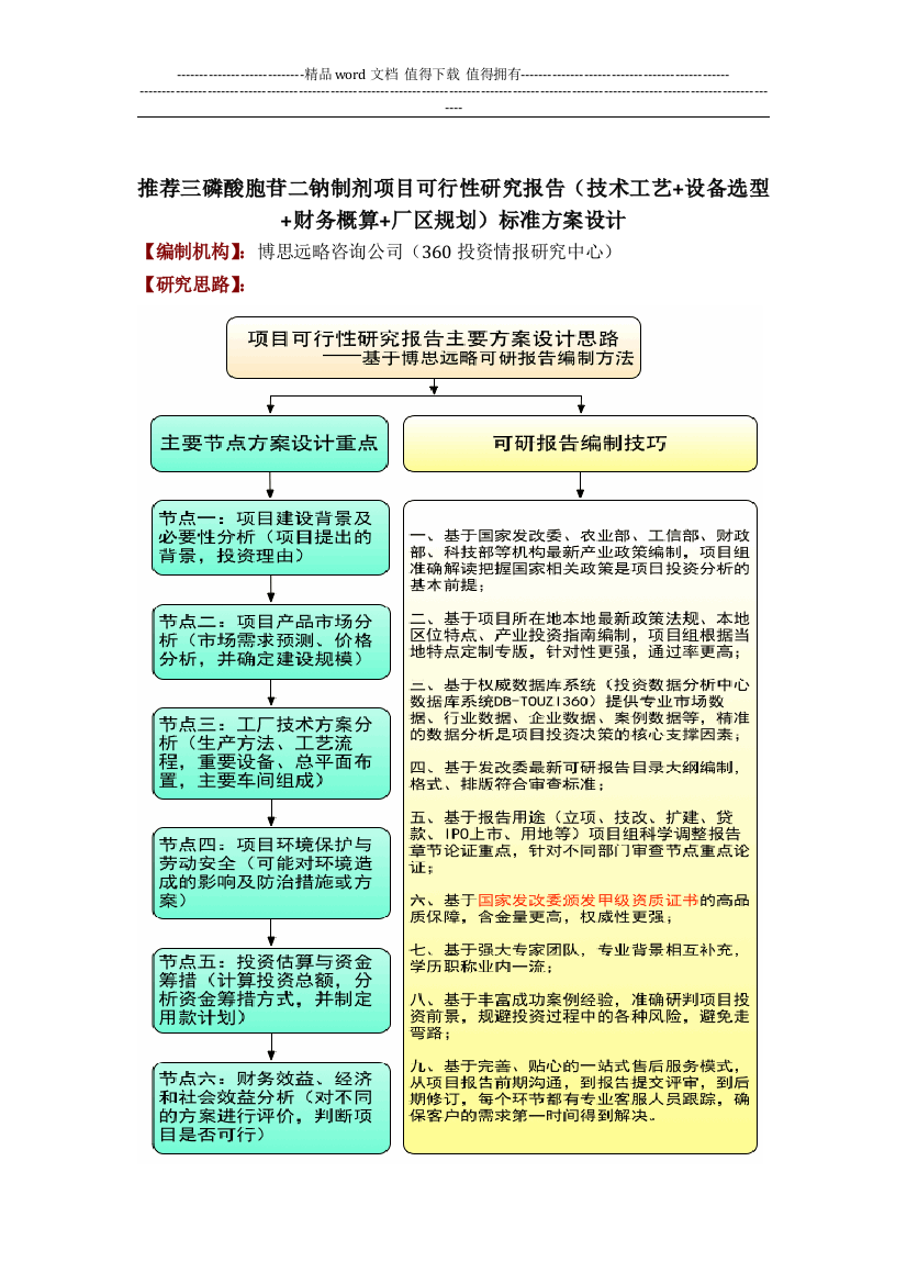 推荐三磷酸胞苷二钠制剂项目可行性研究报告(技术工艺-设备选型-财务概算-厂区规划)标准方案设计