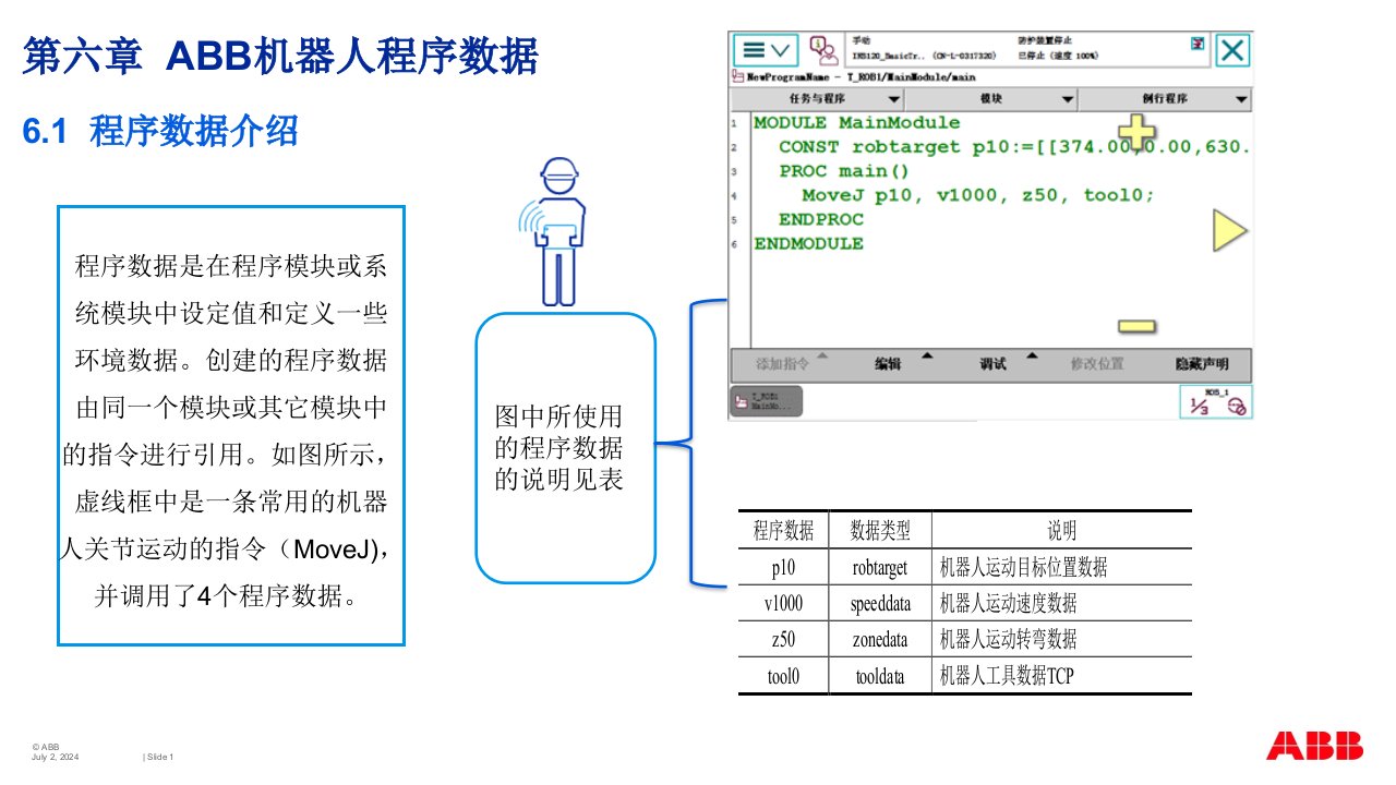 ABB工业机器人编程第六章课件