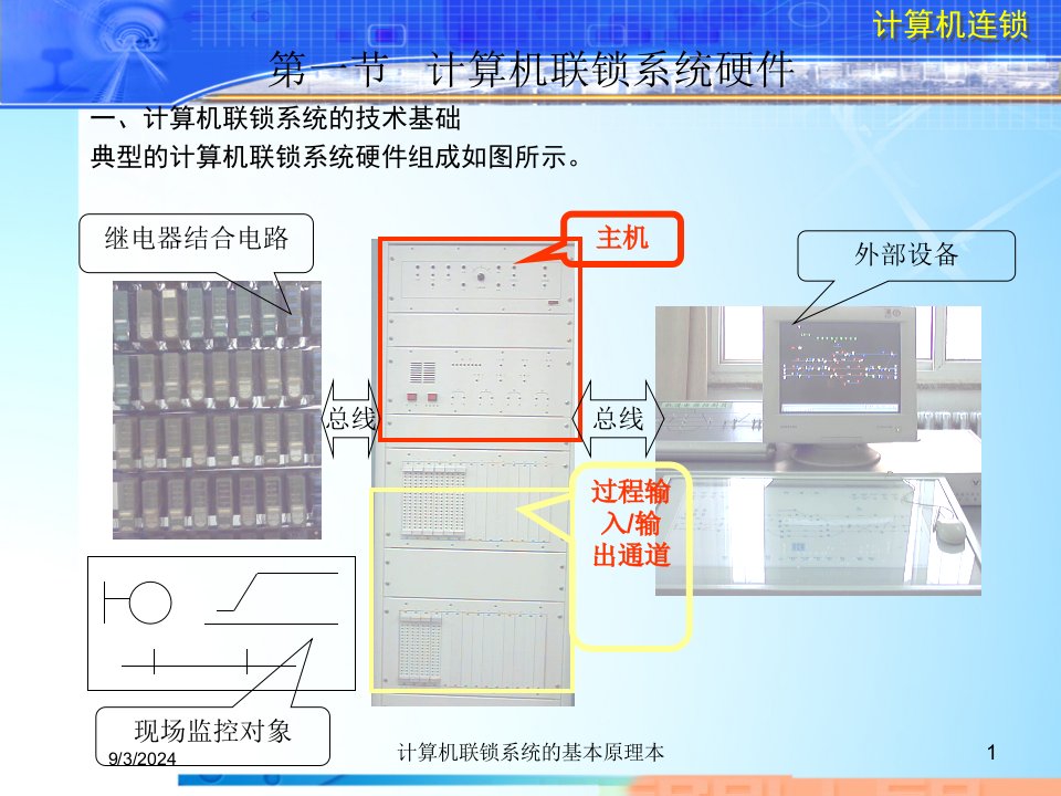 2021年度计算机联锁系统的基本原理本讲义