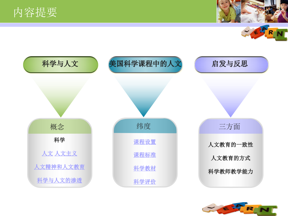 美国基础教育科学课程中人文教育的渗透