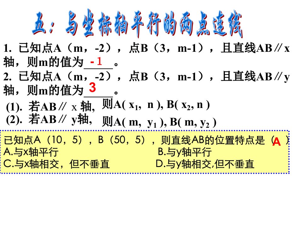 平面直角坐标系面积专题优秀课件