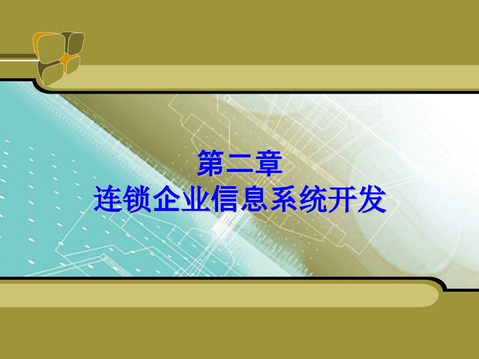 第二章_连锁企业信息管理系统开发