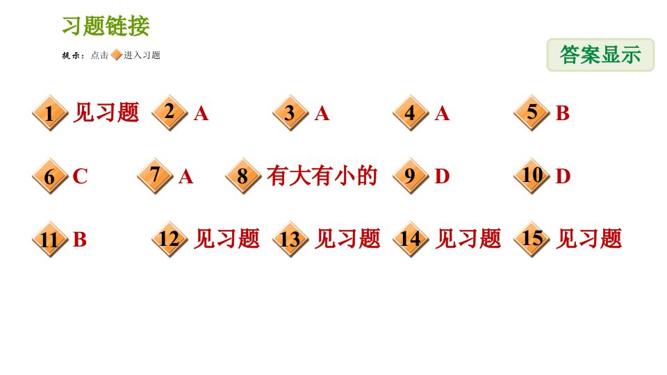 北师版七年级下册数学第6章6.1感受可能性习题课件