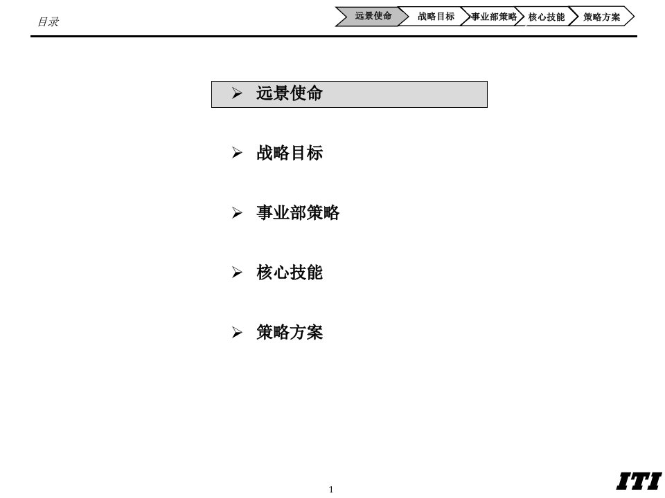 某机械有限公司战略规划项目最终报告