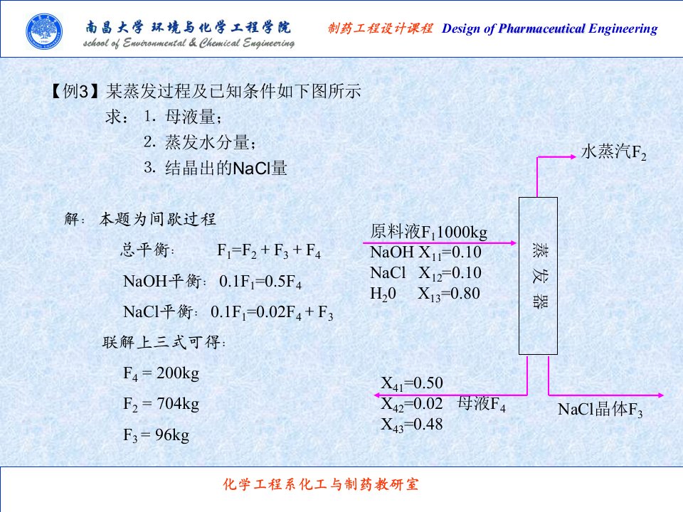 精选物料衡算和能量衡算概述