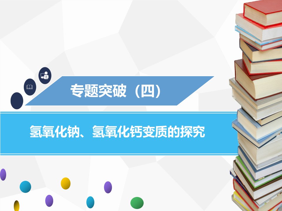 九年级化学下册第十一单元盐化肥专题突破四氢氧化钠氢氧化钙变质的探究课件