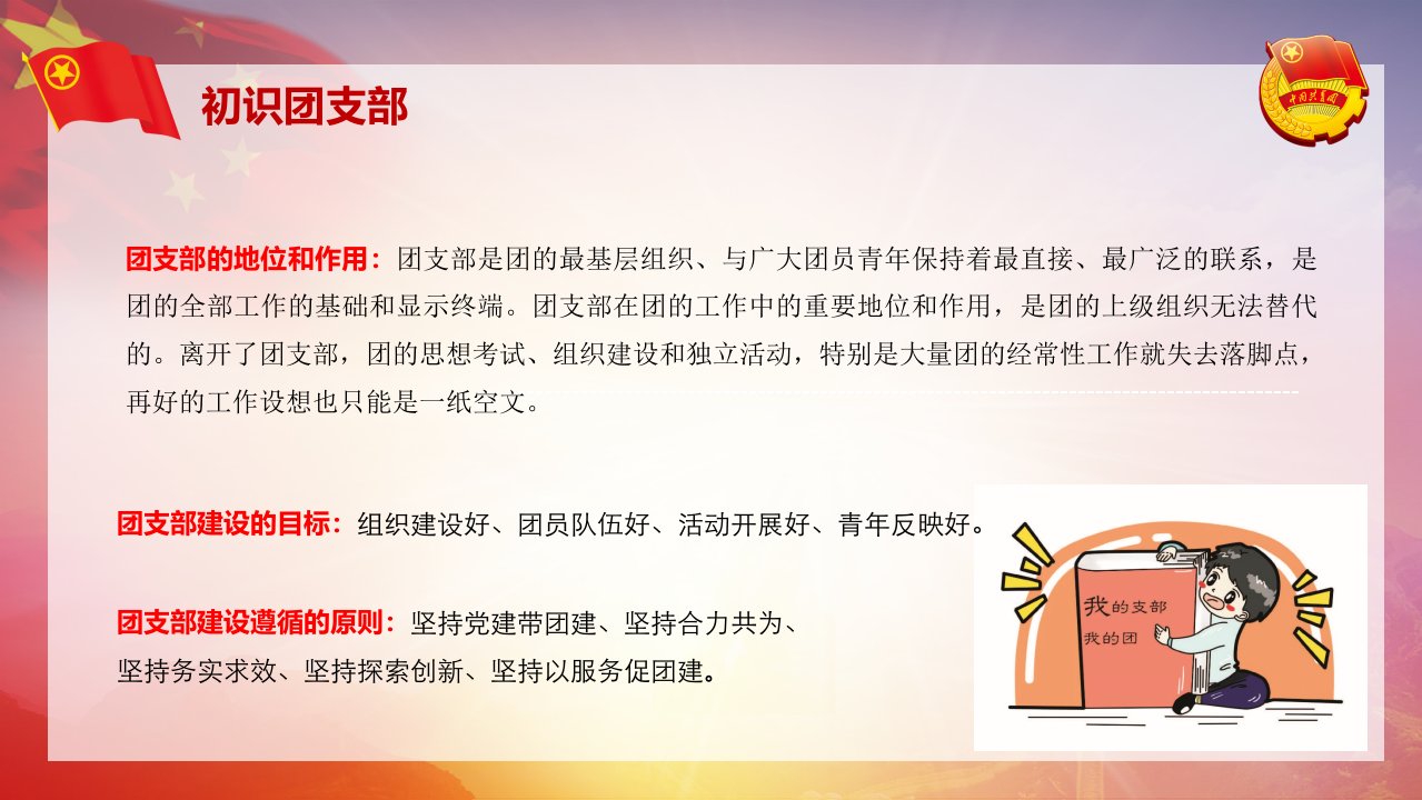 团支部工作讲解ppt课件