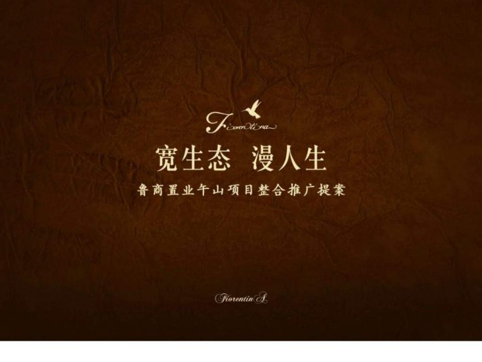 鲁商置业午山项目整合推广提案