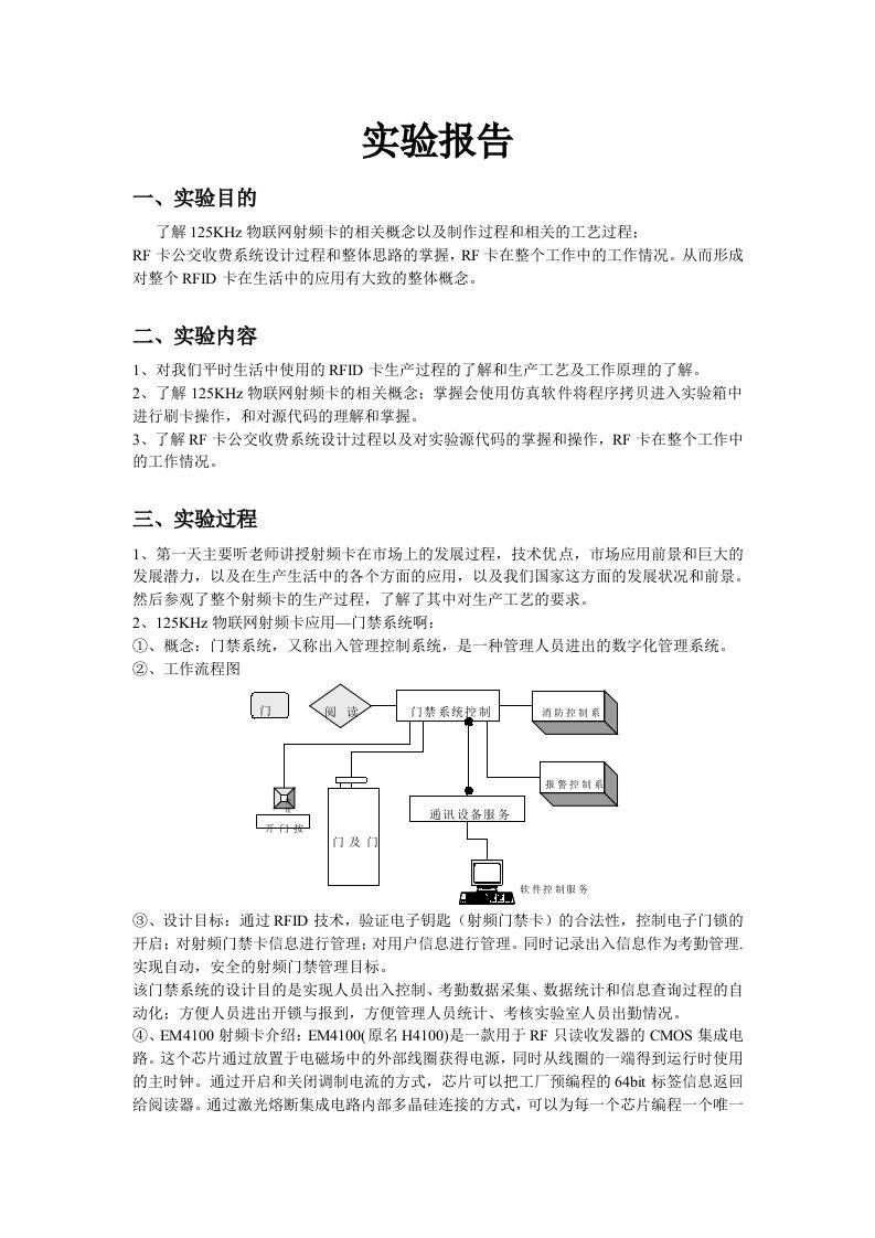 物联网实验总结报告