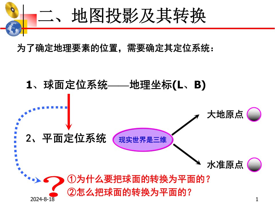 地图投影转换