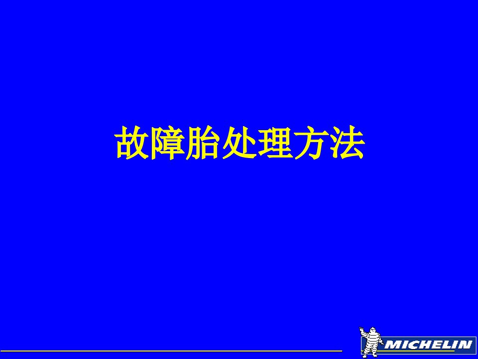 米其林_轮胎_鉴定培训资料