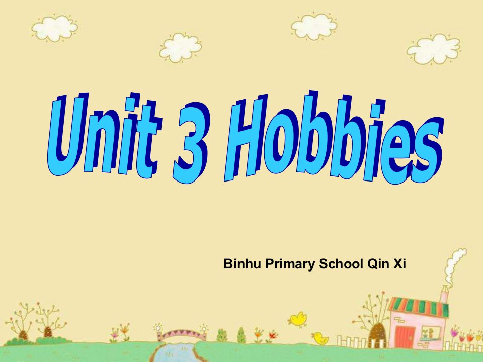 牛津苏教五下Unit3Hobbies课件之三