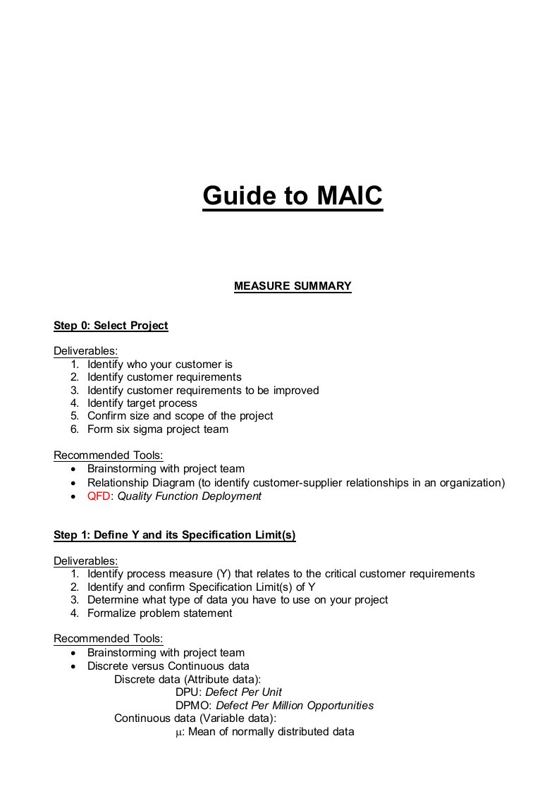 【管理精品】MAICGUIDE