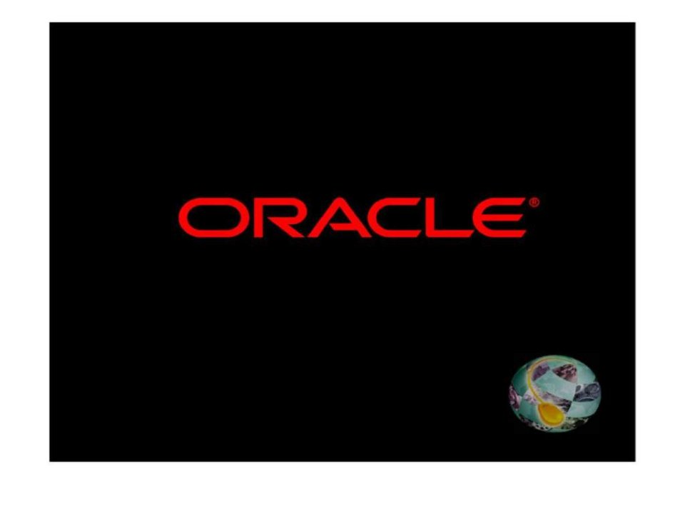 ORACLE人力资源管理方案ppt课件