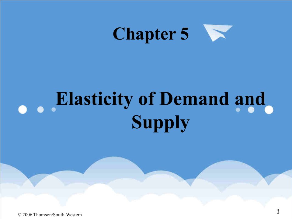 Elasticity