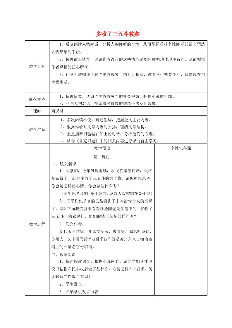 江苏省金坛市茅麓中学九年级语文上册