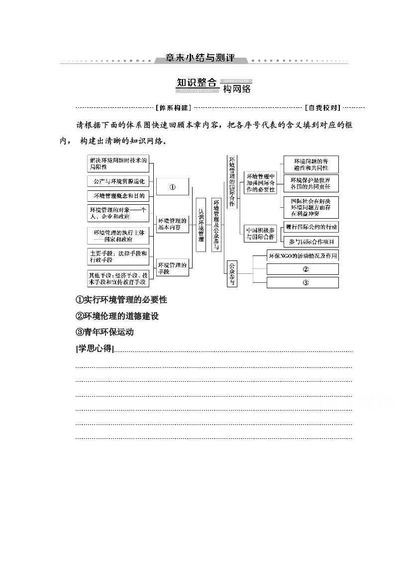 2020-2021学年人教版地理选修6教师用书：第5章