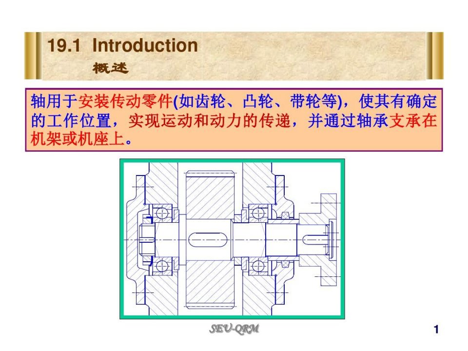 轴的校核和受力分析