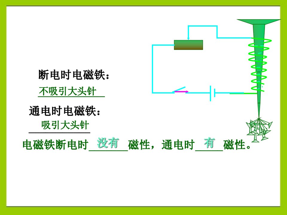 电磁铁电磁继电器flash课件