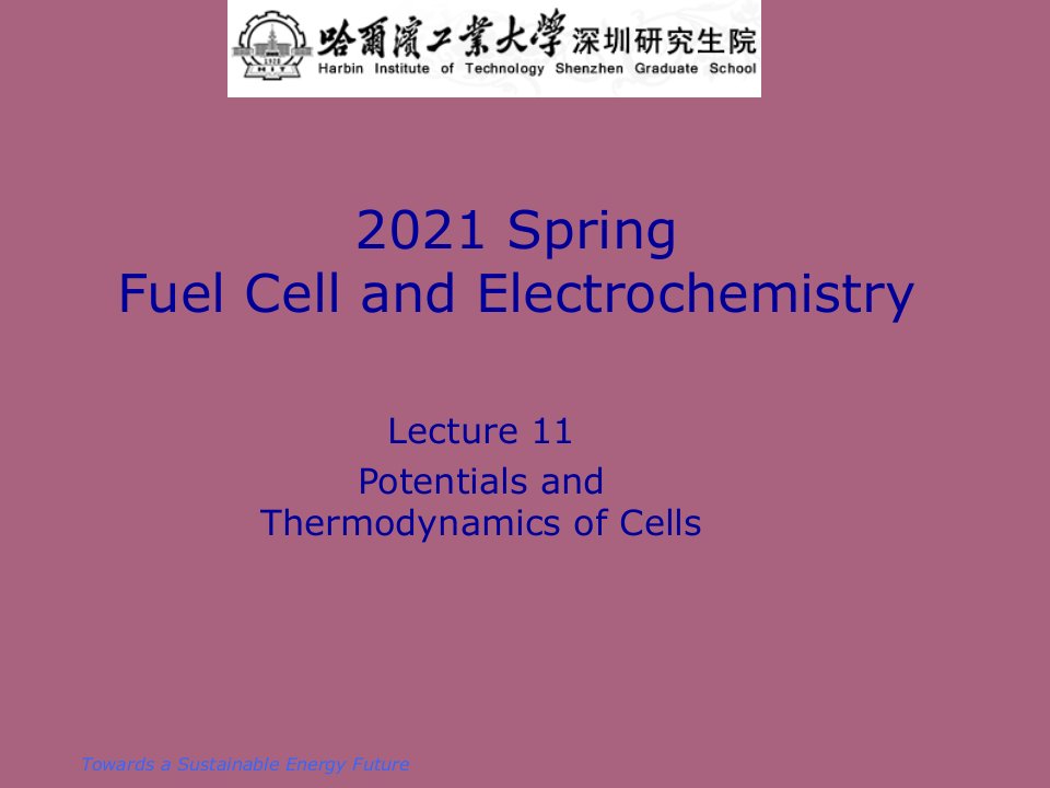 电动势与热动力学燃料电池ppt课件