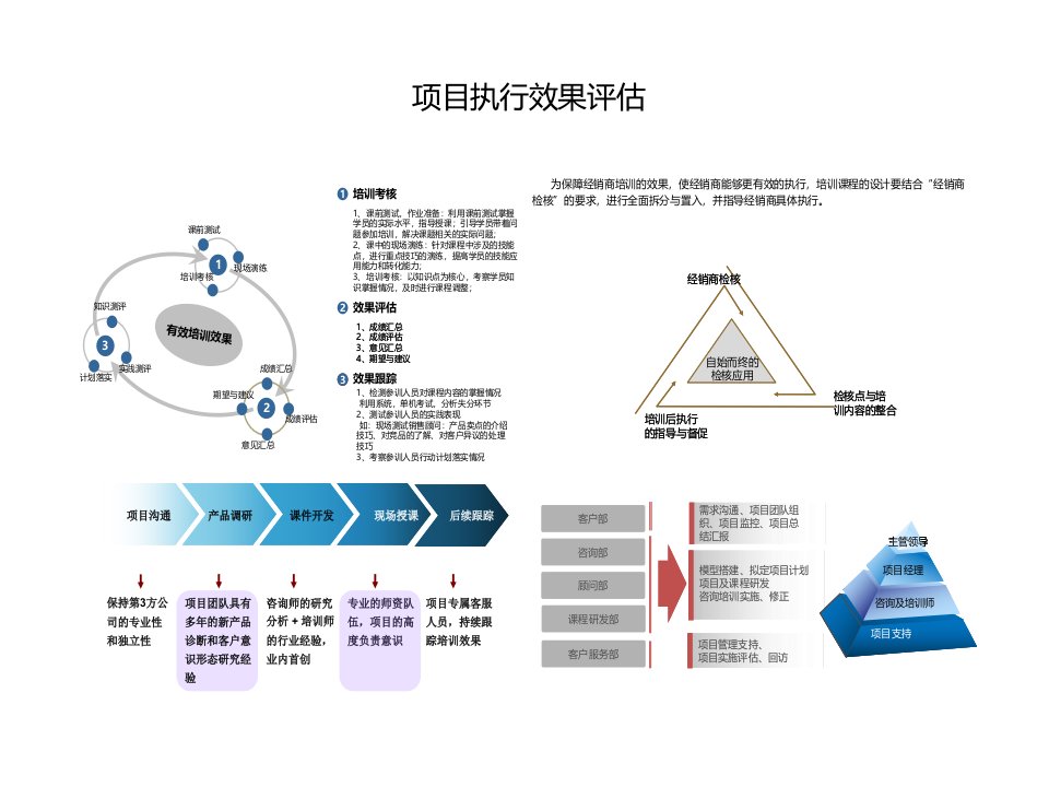 项目效果评估