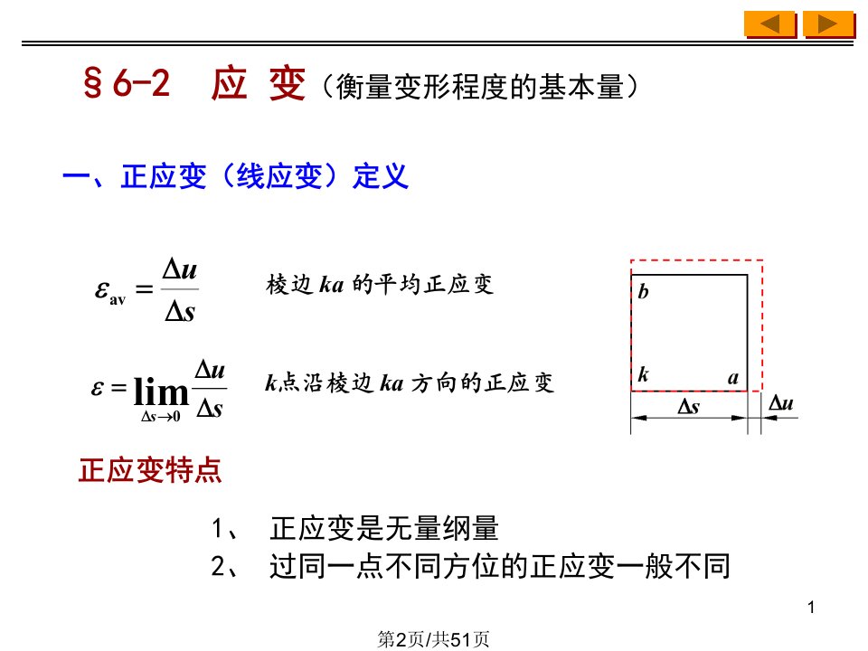 杆件的应力学习