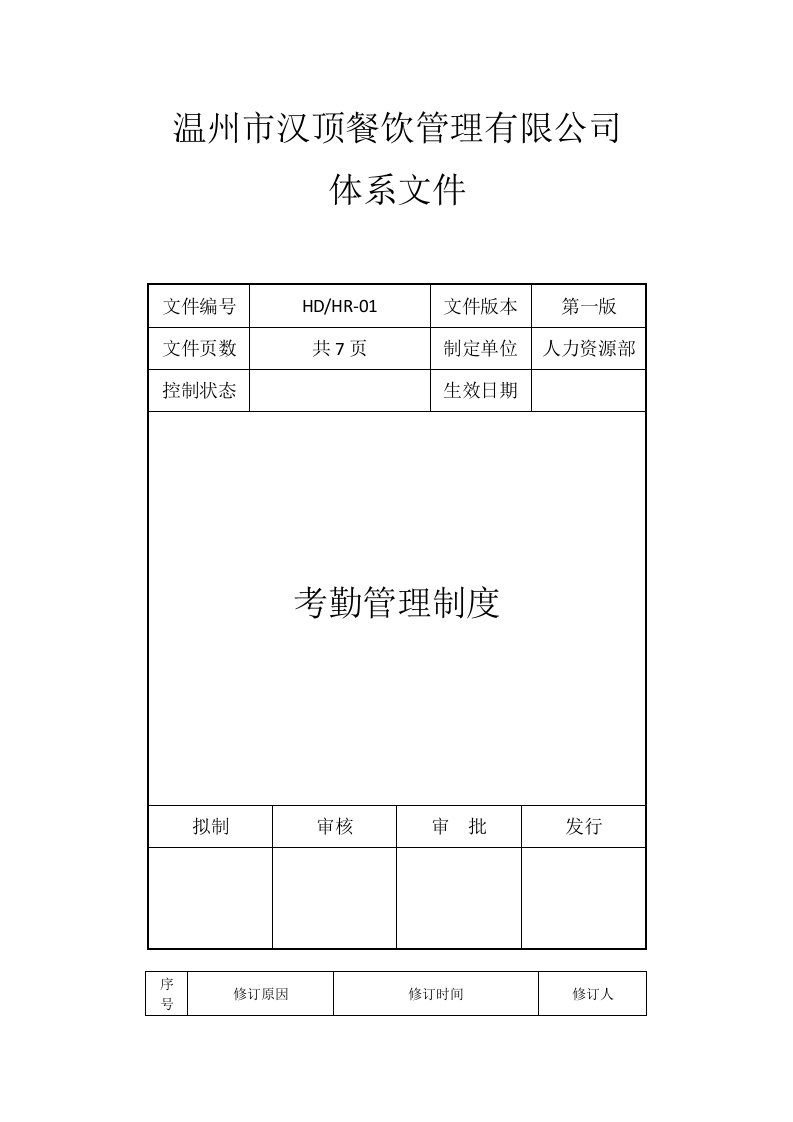 钉钉考勤管理制度-制度规范-工作范文-实用文档