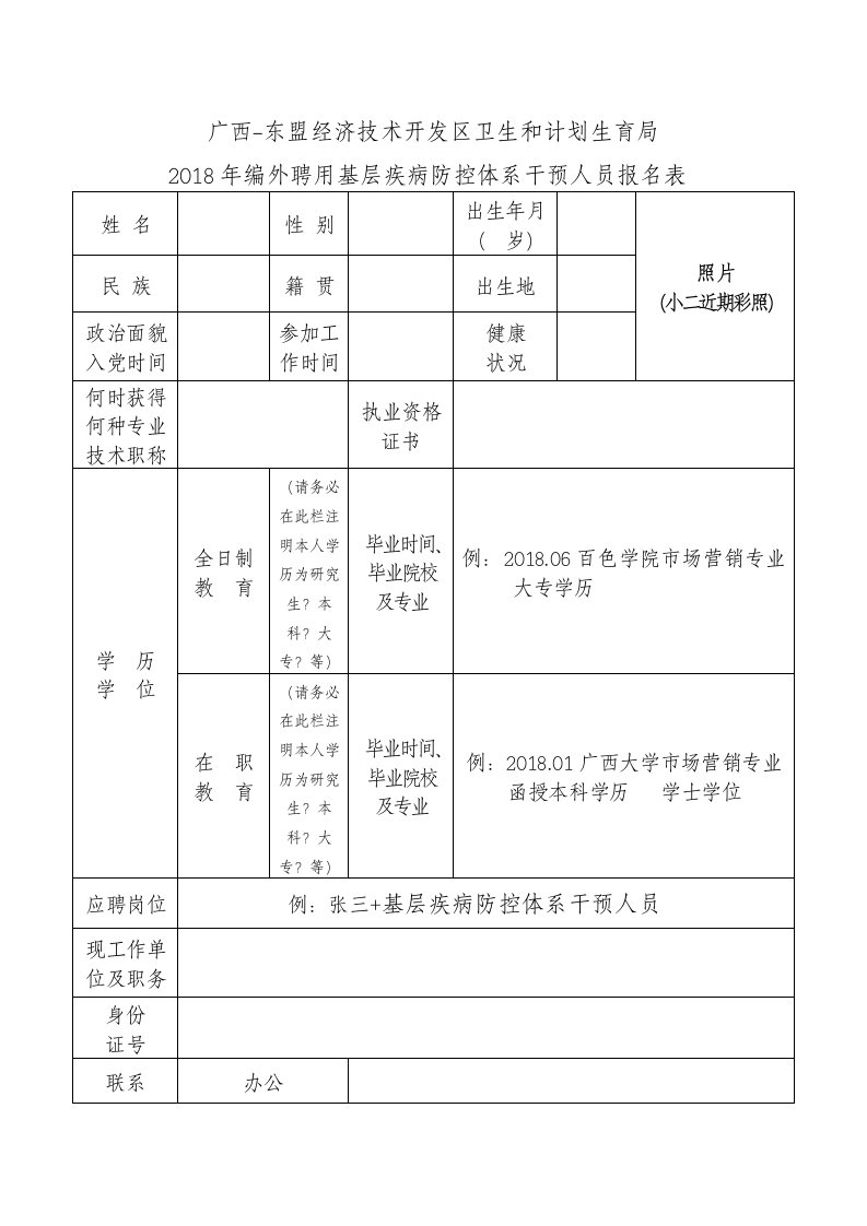 广西-东盟经济技术开发区卫生和计划生育局