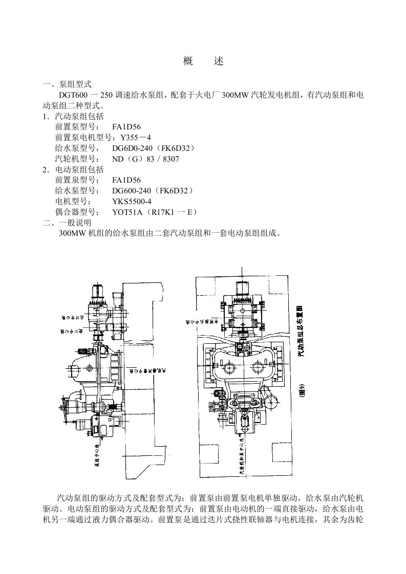 给水泵组介绍