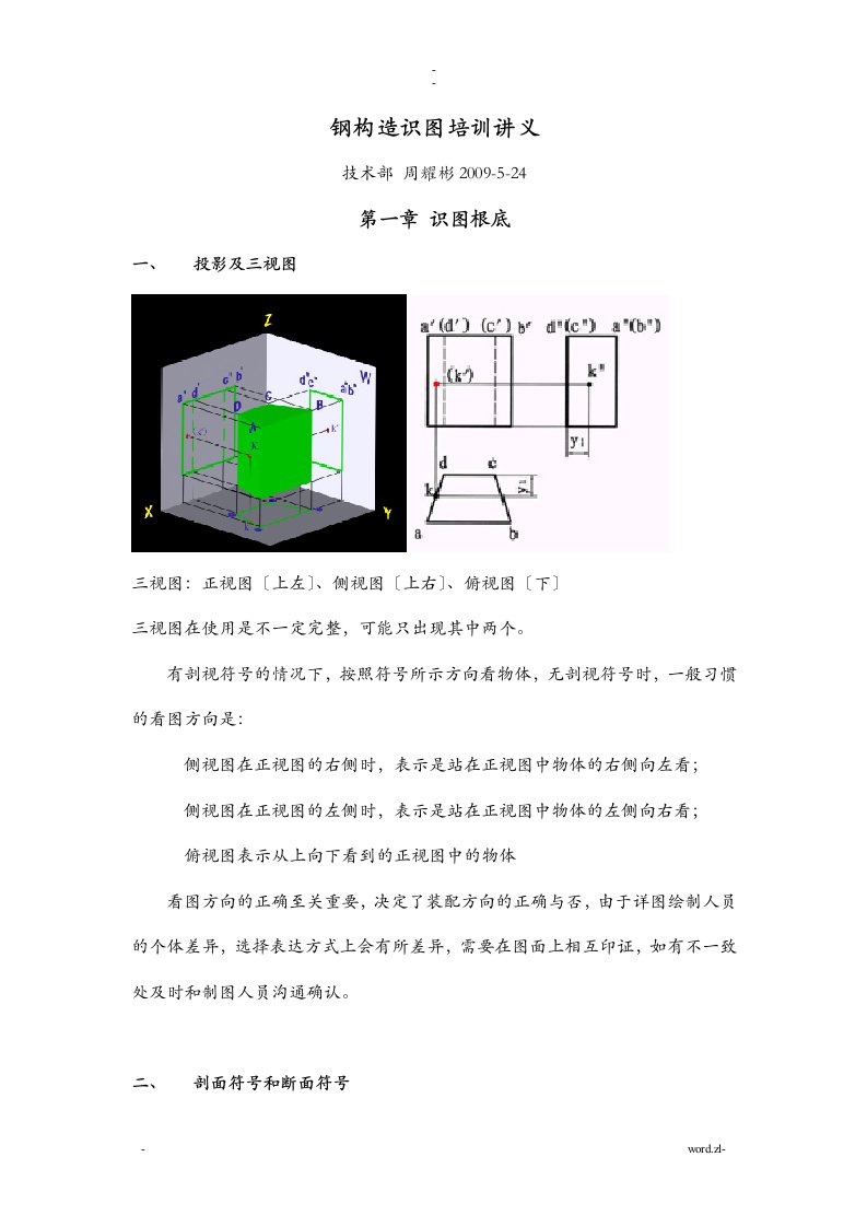 钢结构识图图集图标讲解