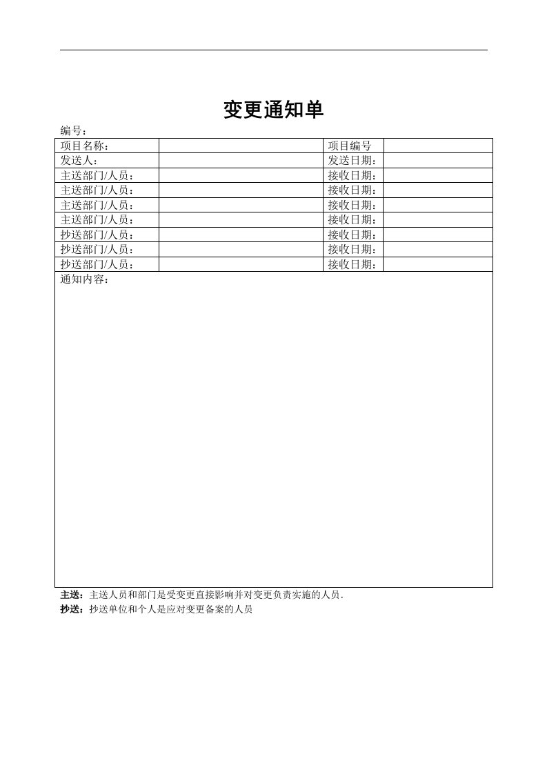 【管理精品】05变更通知单